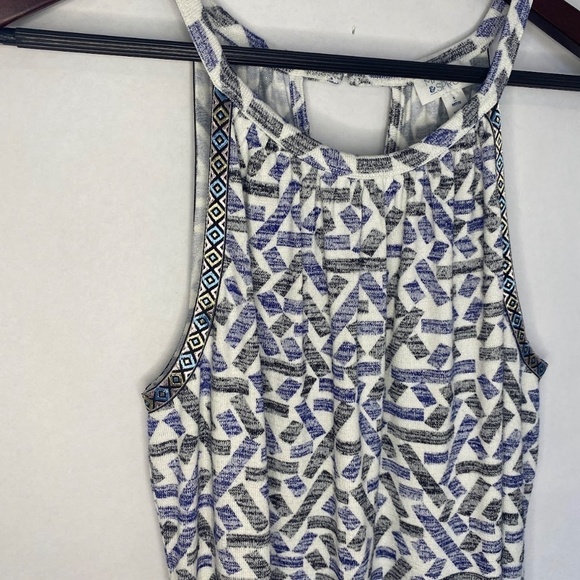 NWOT Market & Spruce Journey Knit Halter Sleeveless Stretch Dress Small Petite - Picture 3 of 7